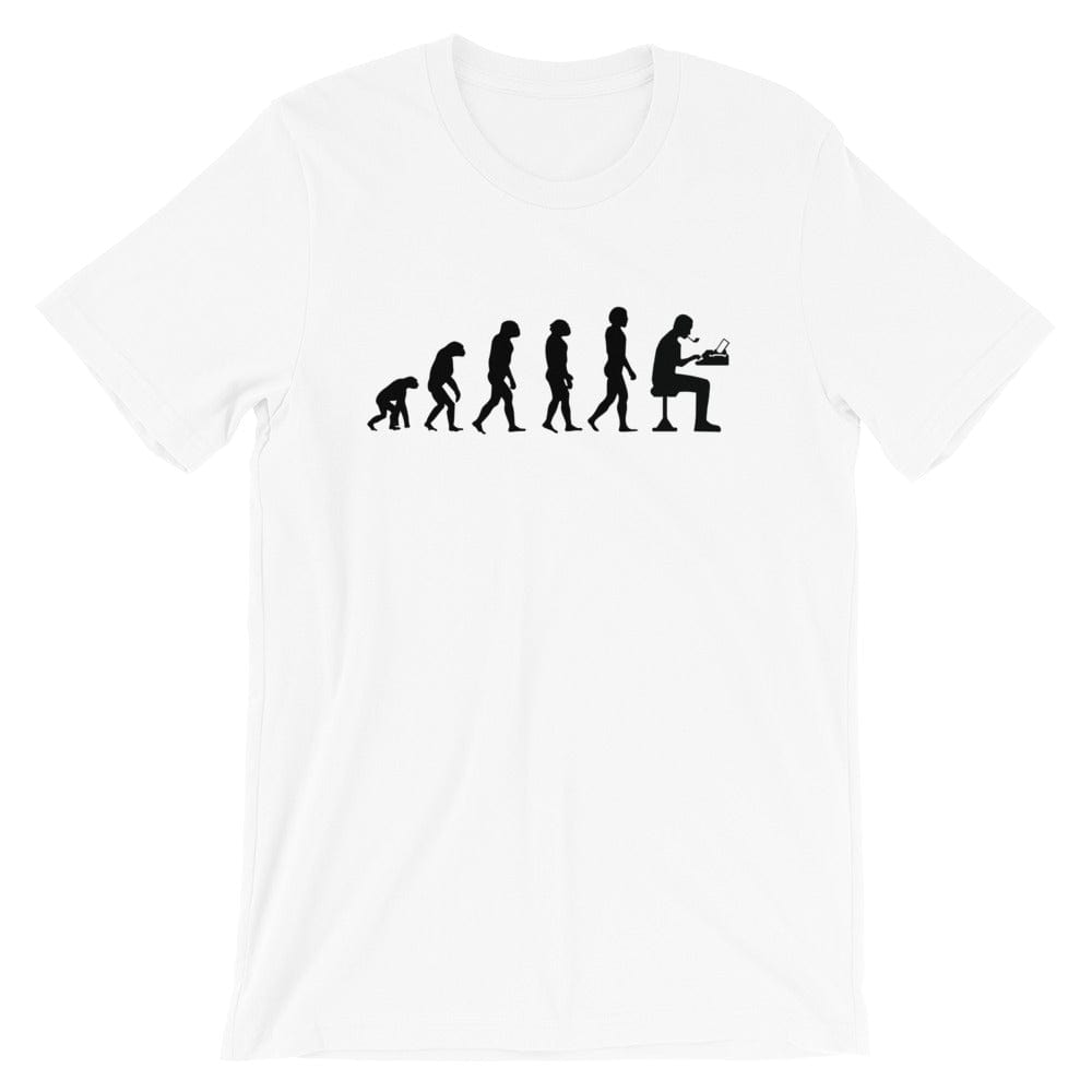 Production Apparel T-Shirts Writer Evolution White / XS